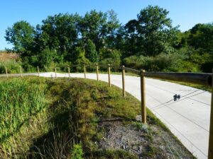 Walking paths and trails throughout the neighborhood